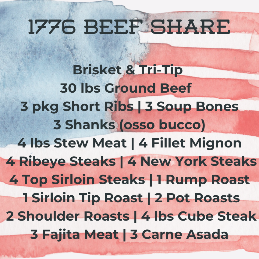 1776 Beef Share