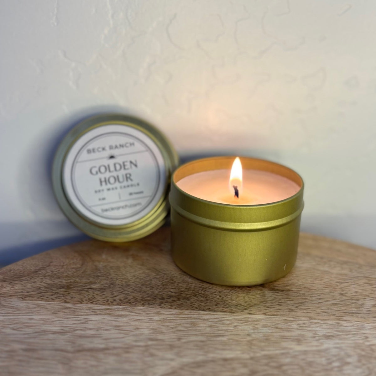 4 oz  Golden Hour Candle